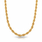 14k Gold Vermeil Rope Chain 5mm