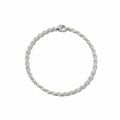 Massives Silberseilarmband 3mm 8in