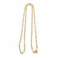 14k Gold Vermeil Paperclip Chain 2.5mm 16in