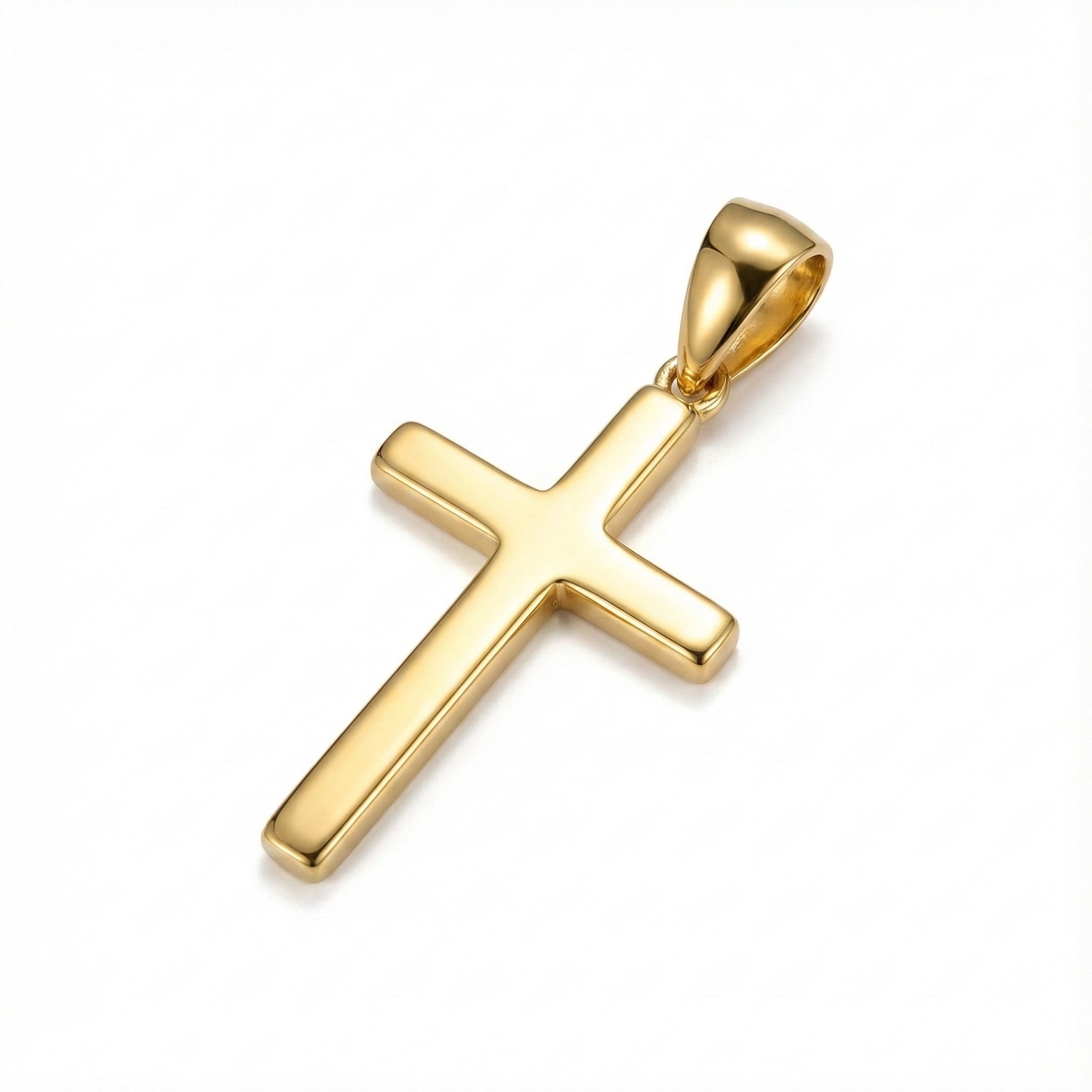 14k Gold Vermeil Cross