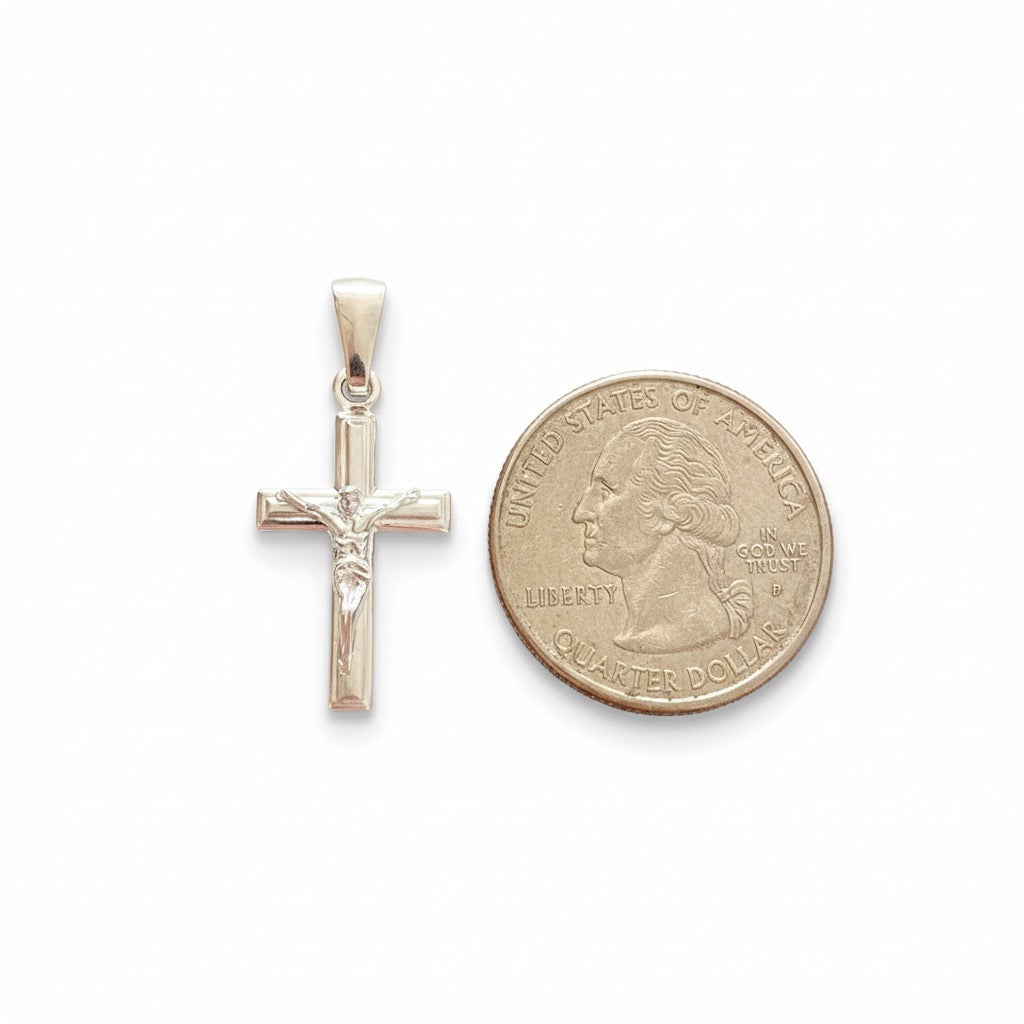 Real Solid 925 Silver Cross