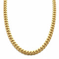 14 Karat Gold Vermeil Miami Cuban Link Kette 20 Zoll 4 mm