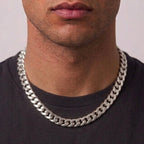 Real Solid 925 Silver Miami Cuban Link Chain 20in 6mm