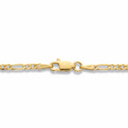 Figarokette aus 14 Karat Gold Vermeil, 18 Zoll, 2 mm