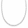 Real Solid 925 Silver Forzatina Chain 18in 2mm