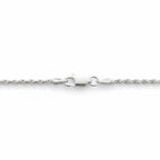 Real Solid 925 Silver Rope Chain 20in 2mm