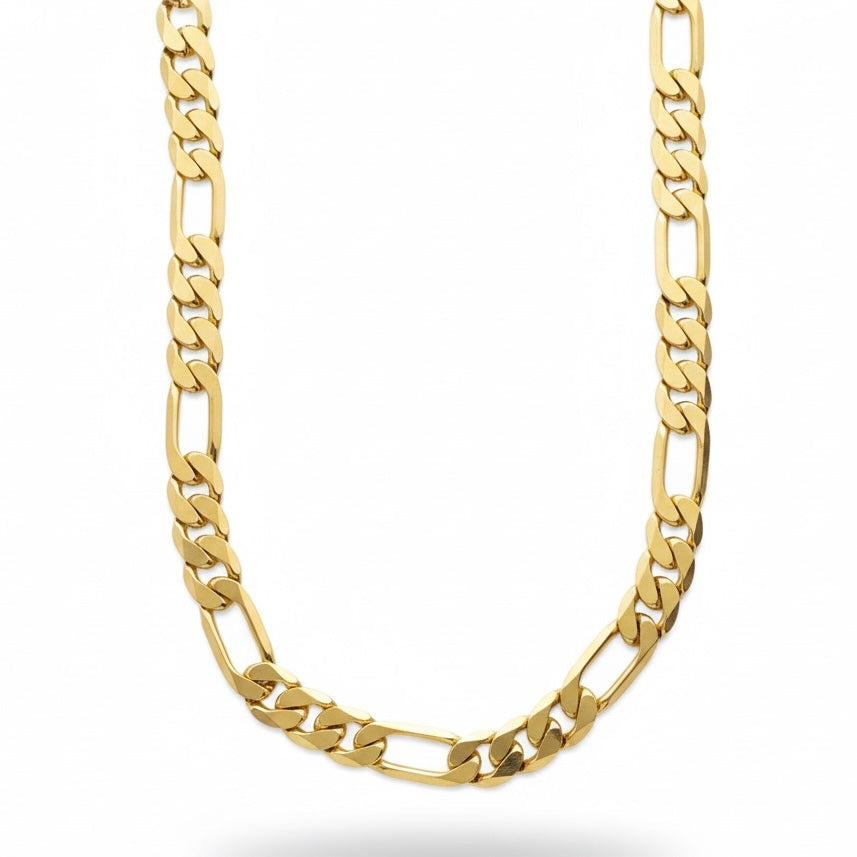 Gold Figaro Chain 24in 6mm
