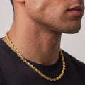 14k Gold Vermeil Rope Chain 5mm