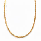 14k Gold Vermeil Franco Chain 20in 2mm