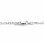 Real Solid 925 Silver Forzatina Chain 18in 2mm