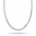 Real Solid 925 Silver Miami Cuban Link 18in 4mm