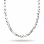 Real Solid 925 Silver Miami Cuban Link 18in 4mm
