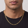 14k Gold Vermeil Figaro Chain 20in 3mm