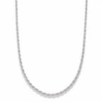 Real Solid 925 Silver Rope Chain 20in 2mm