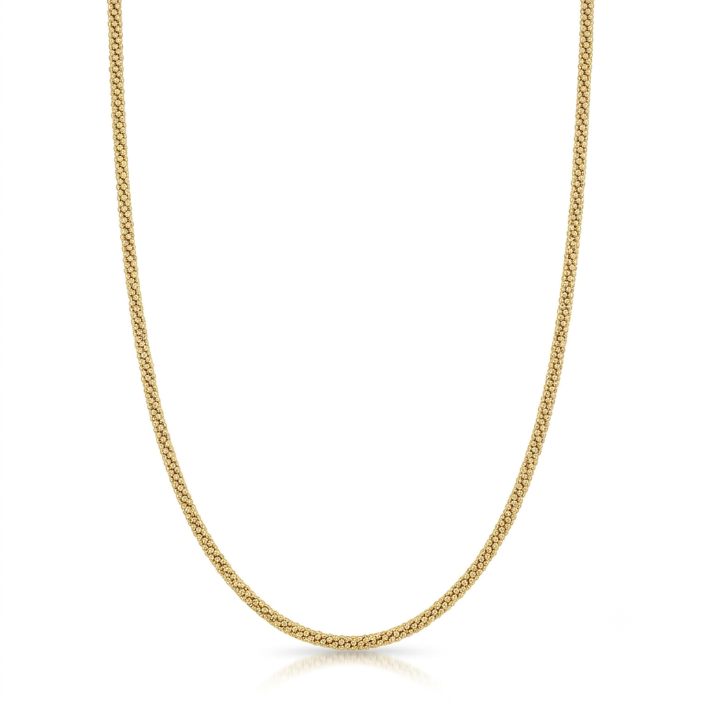 14k Gold Vermeil Roc Chain 2mm