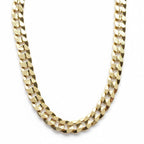 Mehrlagige kubanische Goldkette, 24 Zoll, 7 mm