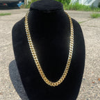 Gold Cuban Chain 24in 8mm