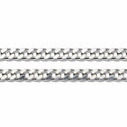 Real Solid 925 Silver Miami Cuban Link Chain 20in 6mm