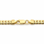 14k Gold Vermeil Curb Link Chain 6mm