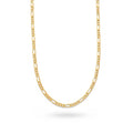 Figarokette aus 14 Karat Gold Vermeil, 18 Zoll, 2 mm