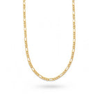 Figarokette aus 14 Karat Gold Vermeil, 18 Zoll, 2 mm